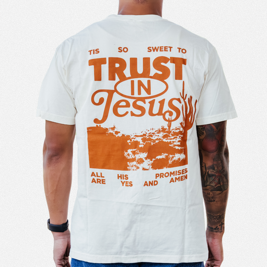 Trust In Jesus Pocket T-Shirt