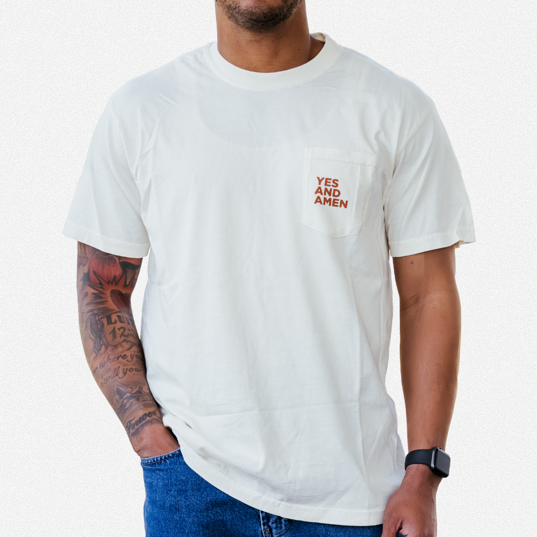 Trust In Jesus Pocket T-Shirt